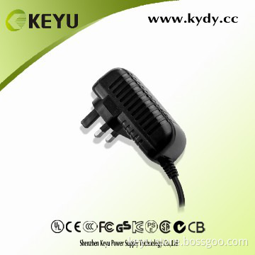 AC/DC Power Adapter 12V2A BS Plug,with CE Certificate